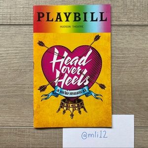 PLAYBILL Head Over Heels (OBC & Pride)